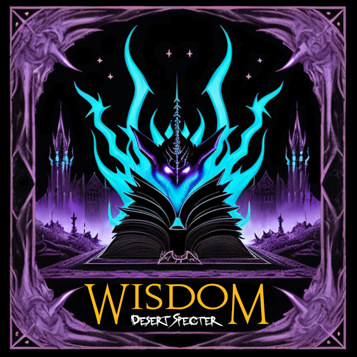 Wisdom - Single by Desert Specter, gothic album cover art